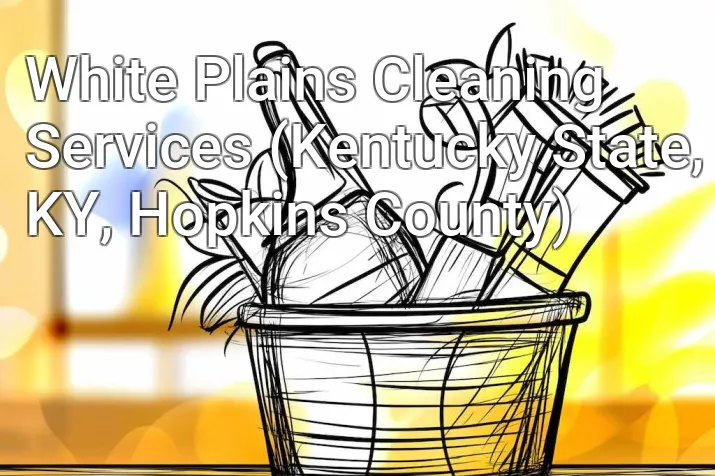 White Plains Cleaning Services (Kentucky State, KY, Hopkins County)