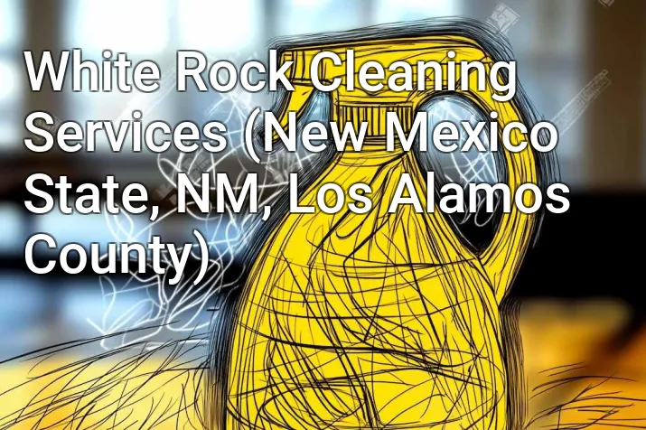 White Rock Cleaning Services (New Mexico State, NM, Los Alamos County)