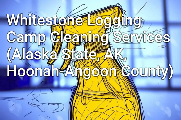 Whitestone Logging Camp Cleaning Services (Alaska State, AK, Hoonah-Angoon County)