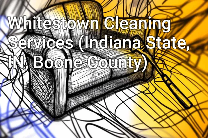 Whitestown Cleaning Services (Indiana State, IN, Boone County)