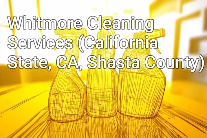 Whitmore Cleaning Services (California State, CA, Shasta County)