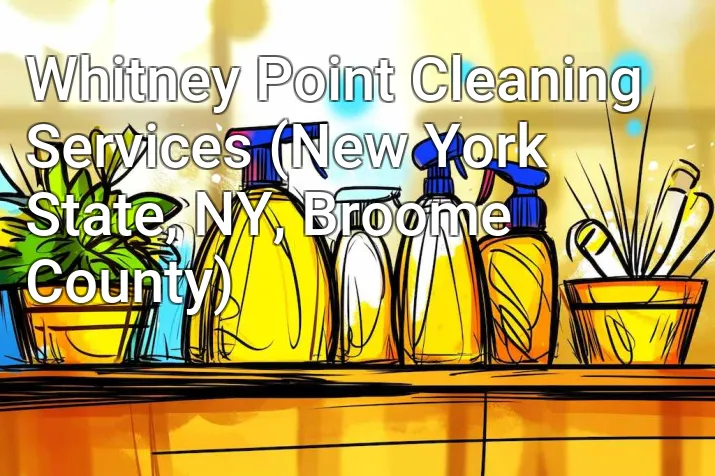 Whitney Point Cleaning Services (New York State, NY, Broome County)