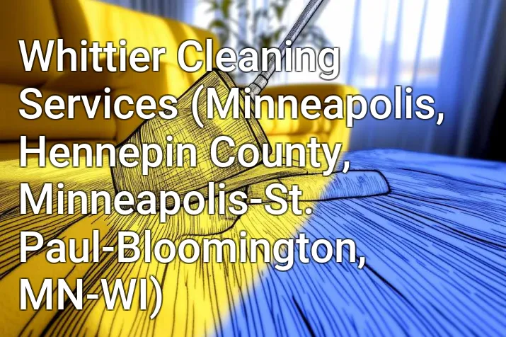 Whittier Cleaning Services (Minneapolis, Hennepin County, Minneapolis-St. Paul-Bloomington, MN-WI)