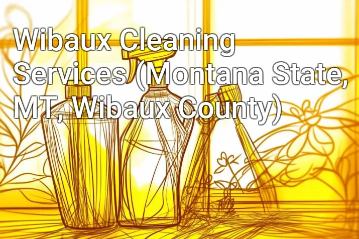 Wibaux Cleaning Services (Montana State, MT, Wibaux County)