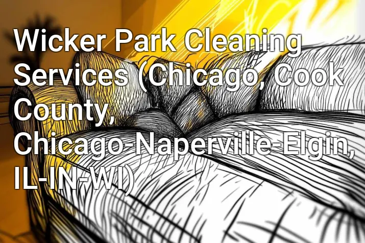 Wicker Park Cleaning Services (Chicago, Cook County, Chicago-Naperville-Elgin, IL-IN-WI)