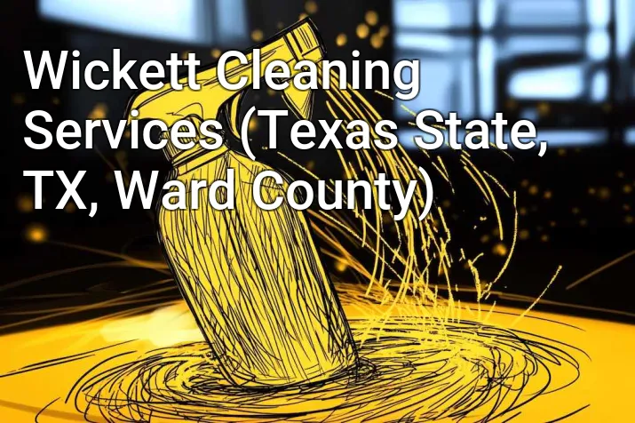 Wickett Cleaning Services (Texas State, TX, Ward County)