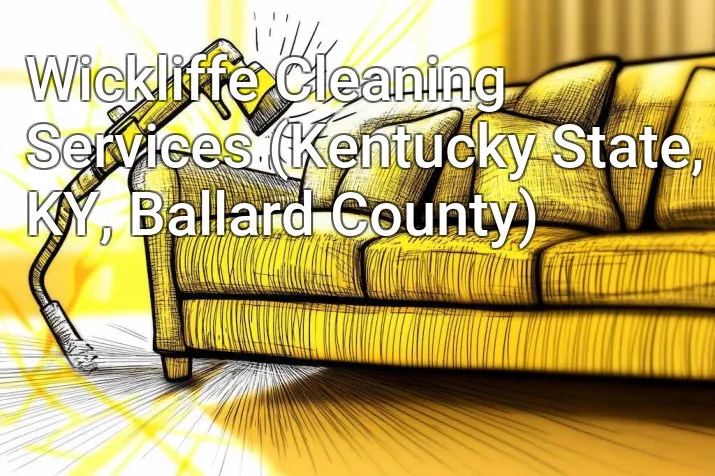 Wickliffe Cleaning Services (Kentucky State, KY, Ballard County)