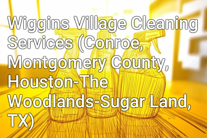 Wiggins Village Cleaning Services (Conroe, Montgomery County, Houston-The Woodlands-Sugar Land, TX)