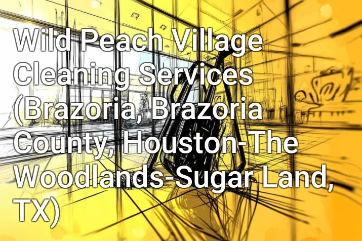 Wild Peach Village Cleaning Services (Brazoria, Brazoria County, Houston-The Woodlands-Sugar Land, TX)