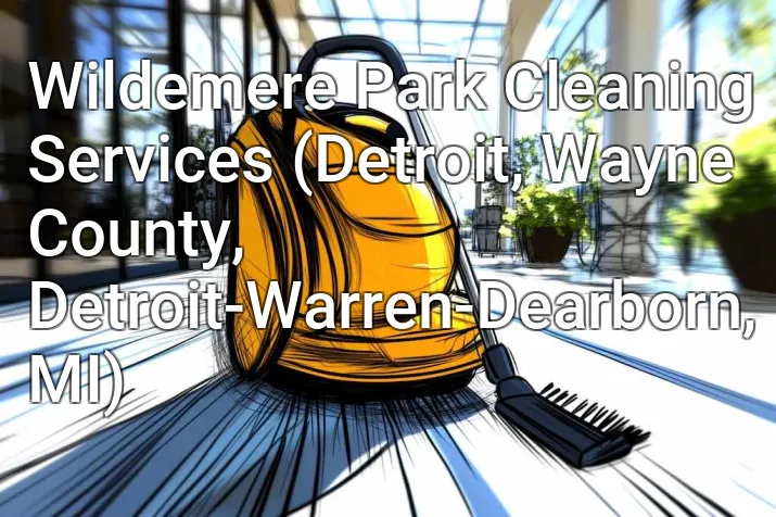 Wildemere Park Cleaning Services (Detroit, Wayne County, Detroit-Warren-Dearborn, MI)