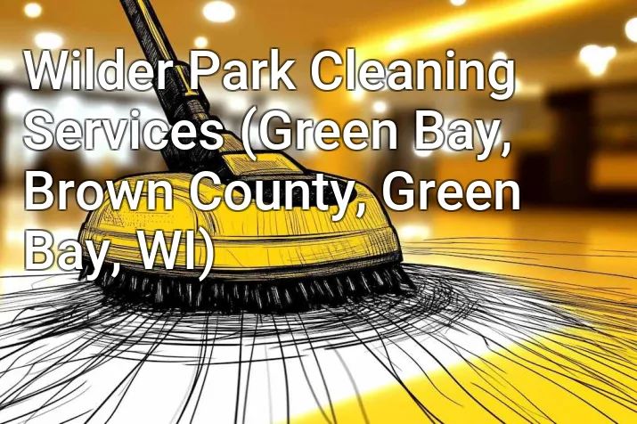 Wilder Park Cleaning Services (Green Bay, Brown County, Green Bay, WI)