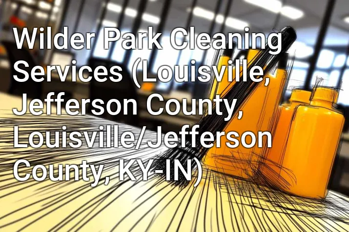 Wilder Park Cleaning Services (Louisville, Jefferson County, Louisville/Jefferson County, KY-IN)