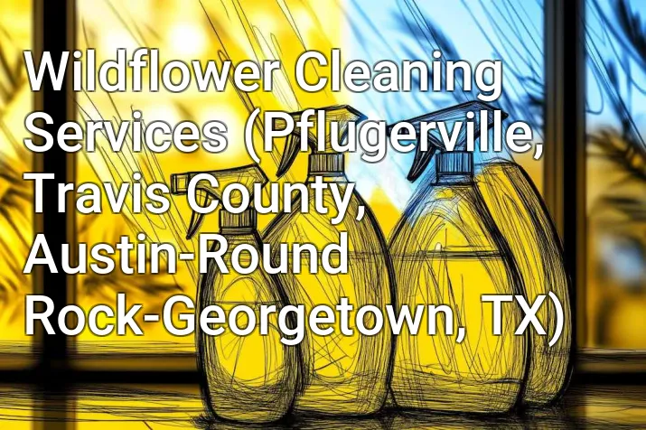 Wildflower Cleaning Services (Pflugerville, Travis County, Austin-Round Rock-Georgetown, TX)