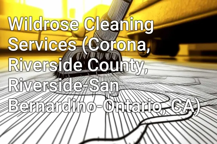 Wildrose Cleaning Services (Corona, Riverside County, Riverside-San Bernardino-Ontario, CA)