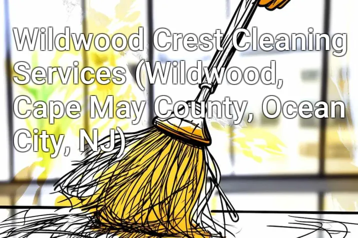 Wildwood Crest Cleaning Services (Wildwood, Cape May County, Ocean City, NJ)