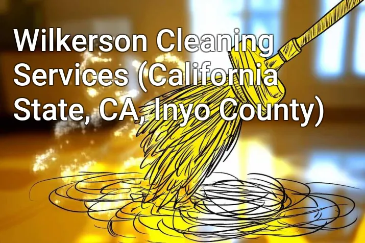Wilkerson Cleaning Services (California State, CA, Inyo County)