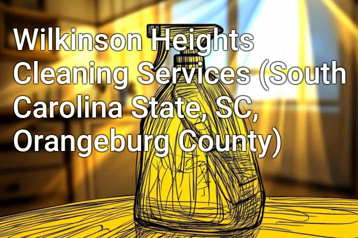 Wilkinson Heights Cleaning Services (South Carolina State, SC, Orangeburg County)