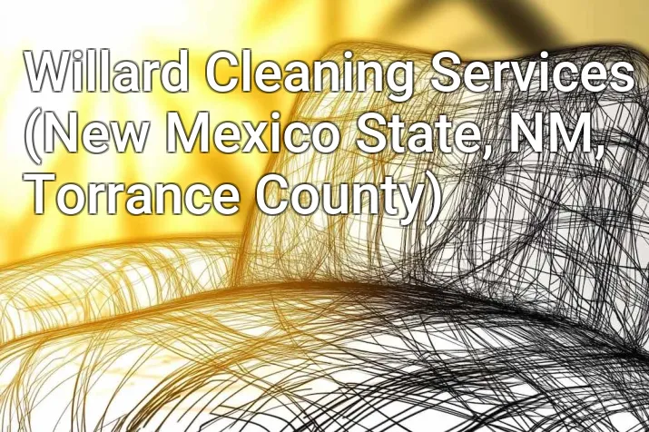 Willard Cleaning Services (New Mexico State, NM, Torrance County)