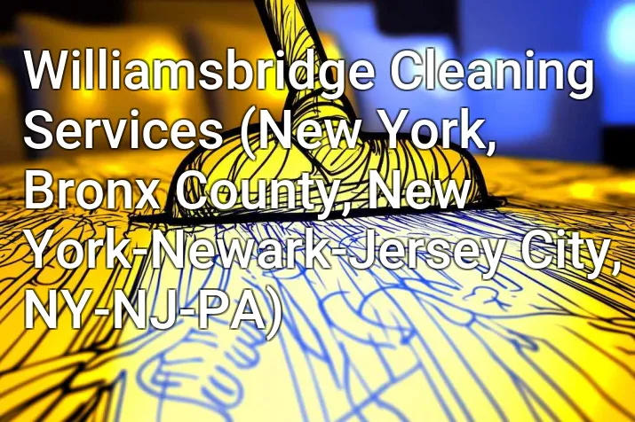 Williamsbridge Cleaning Services (New York, Bronx County, New York-Newark-Jersey City, NY-NJ-PA)