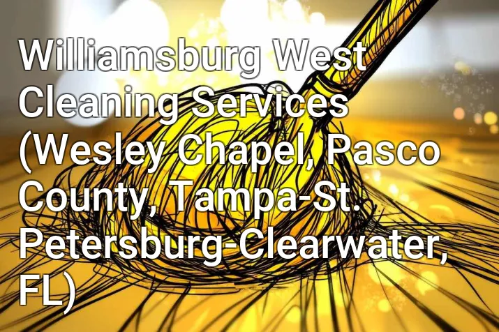 Williamsburg West Cleaning Services (Wesley Chapel, Pasco County, Tampa-St. Petersburg-Clearwater, FL)