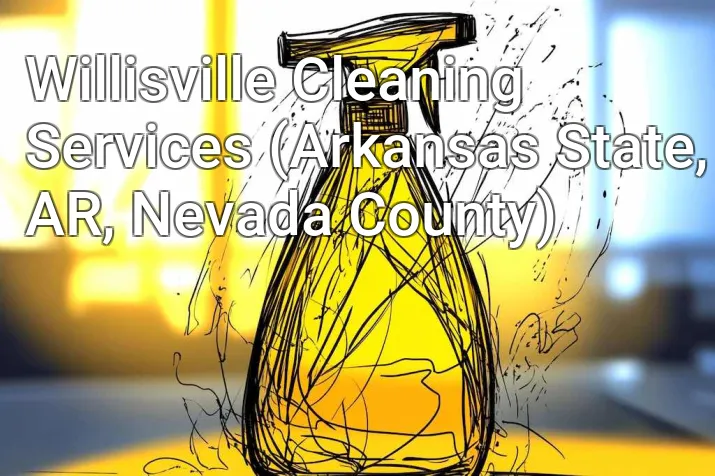 Willisville Cleaning Services (Arkansas State, AR, Nevada County)