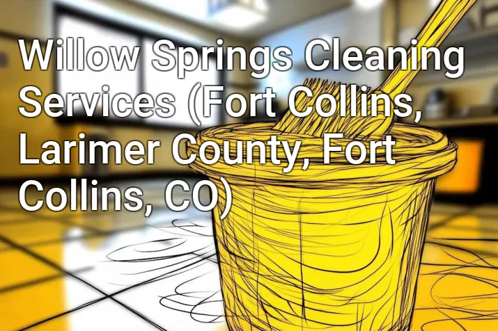 Willow Springs Cleaning Services (Fort Collins, Larimer County, Fort Collins, CO)