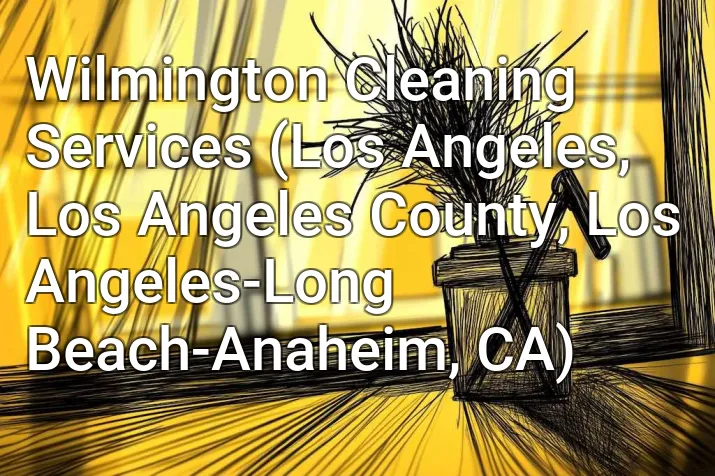 Wilmington Cleaning Services (Los Angeles, Los Angeles County, Los Angeles-Long Beach-Anaheim, CA)