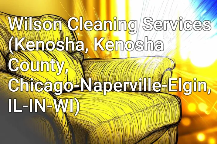 Wilson Cleaning Services (Kenosha, Kenosha County, Chicago-Naperville-Elgin, IL-IN-WI)