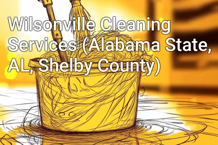 Wilsonville Cleaning Services (Alabama State, AL, Shelby County)