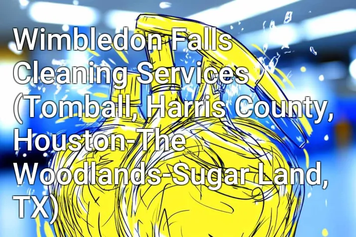 Wimbledon Falls Cleaning Services (Tomball, Harris County, Houston-The Woodlands-Sugar Land, TX)