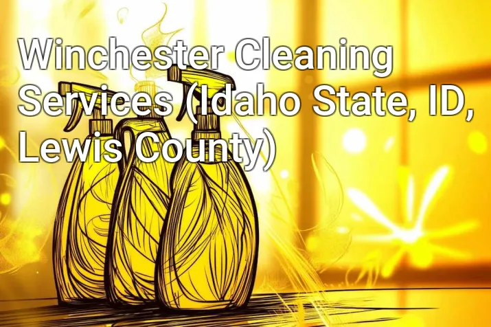Winchester Cleaning Services (Idaho State, ID, Lewis County)