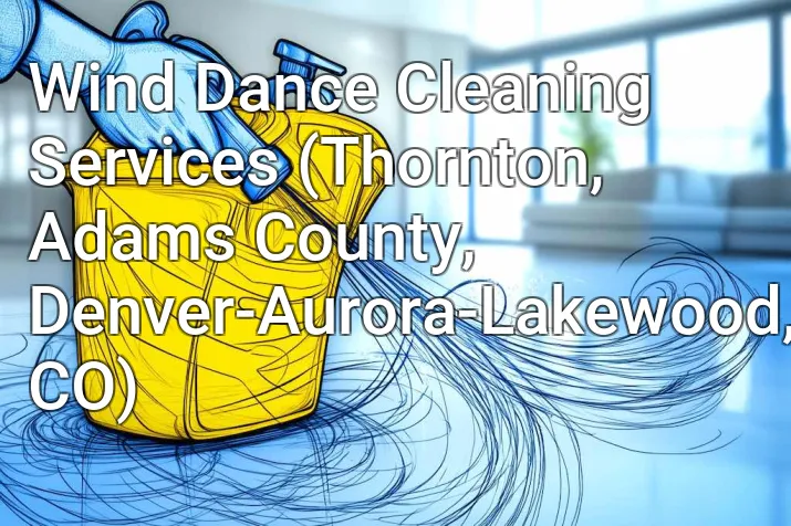 Wind Dance Cleaning Services (Thornton, Adams County, Denver-Aurora-Lakewood, CO)