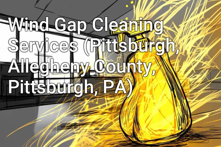 Wind Gap Cleaning Services (Pittsburgh, Allegheny County, Pittsburgh, PA)