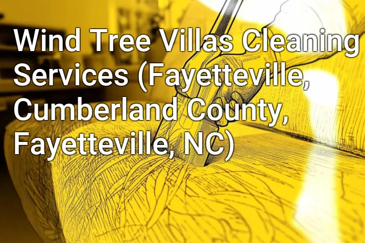Wind Tree Villas Cleaning Services (Fayetteville, Cumberland County, Fayetteville, NC)