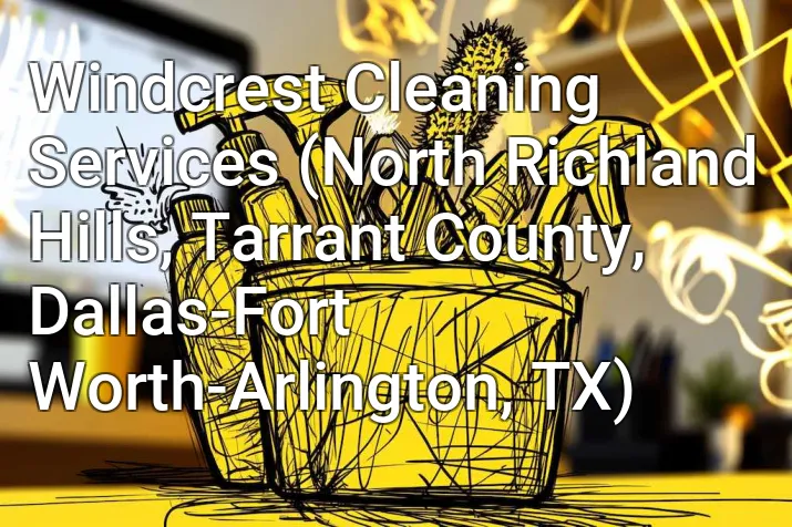 Windcrest Cleaning Services (North Richland Hills, Tarrant County, Dallas-Fort Worth-Arlington, TX)