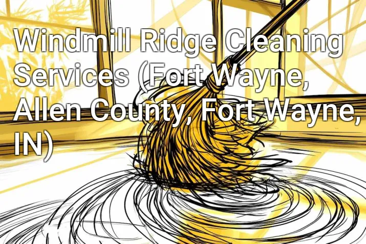 Windmill Ridge Cleaning Services (Fort Wayne, Allen County, Fort Wayne, IN)