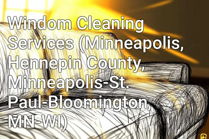 Windom Cleaning Services (Minneapolis, Hennepin County, Minneapolis-St. Paul-Bloomington, MN-WI)