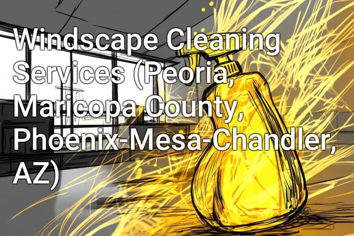 Windscape Cleaning Services (Peoria, Maricopa County, Phoenix-Mesa-Chandler, AZ)