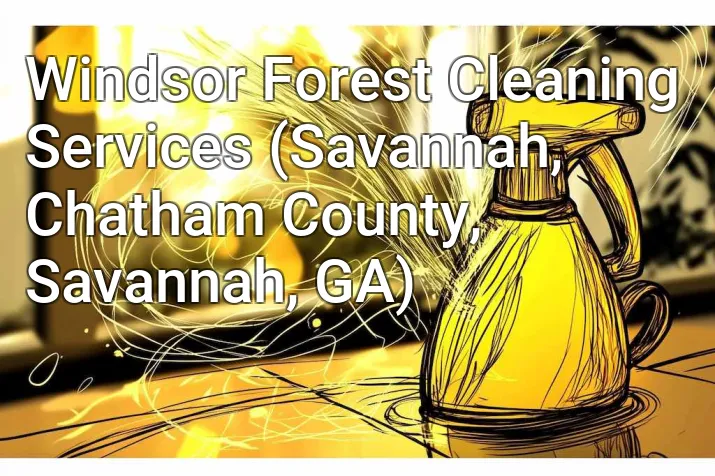 Windsor Forest Cleaning Services (Savannah, Chatham County, Savannah, GA)
