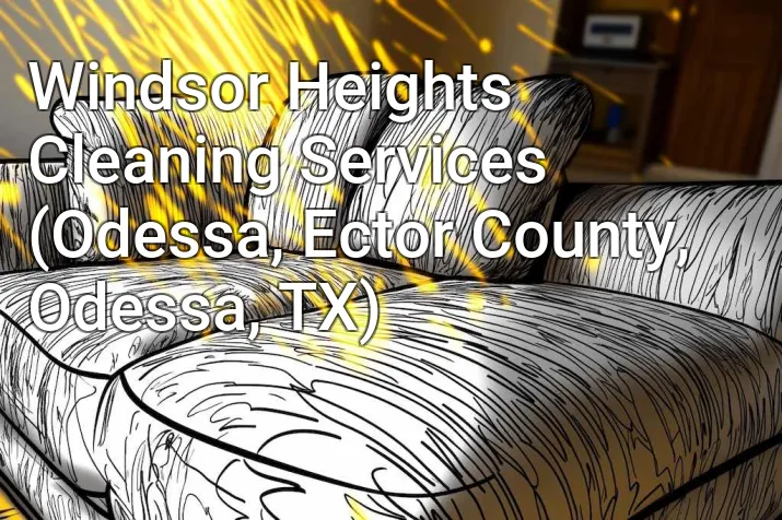 Windsor Heights Cleaning Services (Odessa, Ector County, Odessa, TX)