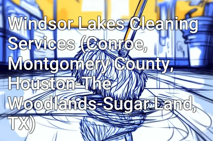 Windsor Lakes Cleaning Services (Conroe, Montgomery County, Houston-The Woodlands-Sugar Land, TX)