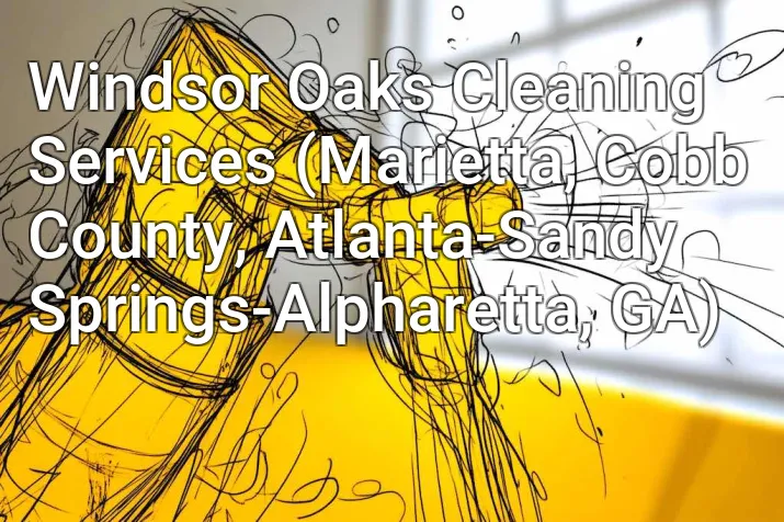 Windsor Oaks Cleaning Services (Marietta, Cobb County, Atlanta-Sandy Springs-Alpharetta, GA)
