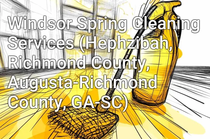Windsor Spring Cleaning Services (Hephzibah, Richmond County, Augusta-Richmond County, GA-SC)