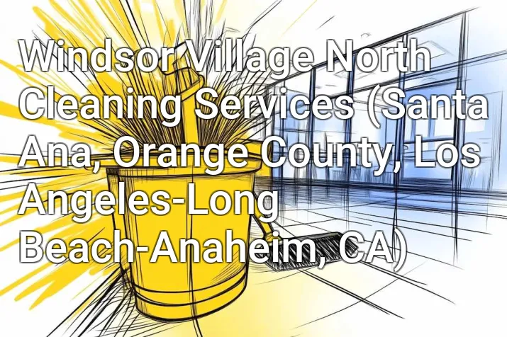Windsor Village North Cleaning Services (Santa Ana, Orange County, Los Angeles-Long Beach-Anaheim, CA)