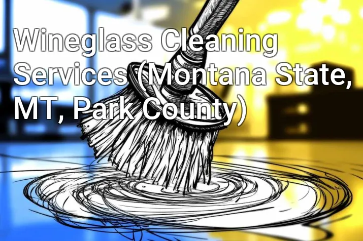 Wineglass Cleaning Services (Montana State, MT, Park County)