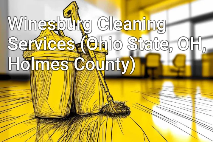 Winesburg Cleaning Services (Ohio State, OH, Holmes County)