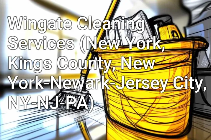 Wingate Cleaning Services (New York, Kings County, New York-Newark-Jersey City, NY-NJ-PA)