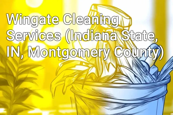 Wingate Cleaning Services (Indiana State, IN, Montgomery County)