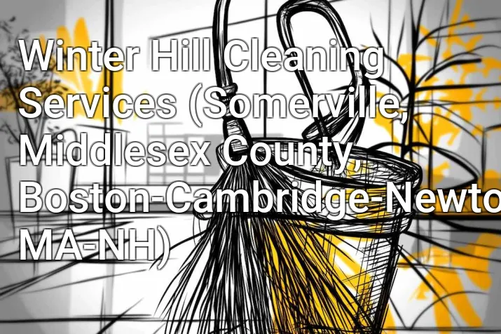 Winter Hill Cleaning Services (Somerville, Middlesex County, Boston-Cambridge-Newton, MA-NH)