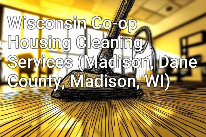 Wisconsin Co-op Housing Cleaning Services (Madison, Dane County, Madison, WI)